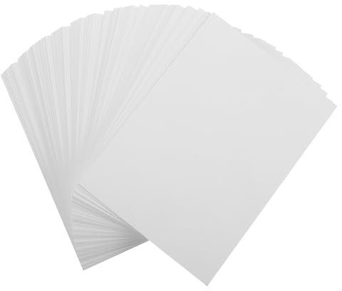 COHEALI 100 Blatt Blätter 6-zoll-fotopapier 2x3 Broschürenpapier Druckerpapiere Hochglanzpapier Fotopapier Bedrucken Glänzendes Drucker Fotodruckpapier Druckbar Weiß
