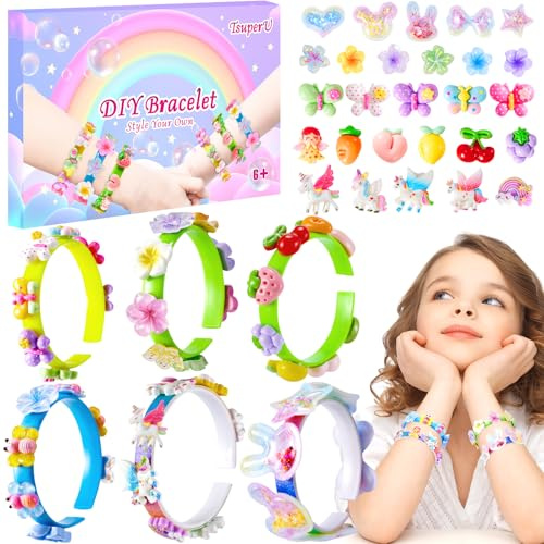 Unicornio Regalos NiñAs 5-12 AñOs NiñOs Kit Manualidades Para Hacer Pulsera Calendario Adviento Regalos Navidad Originales Juguetes Educativos Amigo Invisible Presentes CumpleañOs Adolescentes