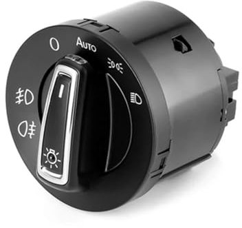 HASGTFM Auto Faro Interruttore di Controllo 12V Auto Testa della Lampada Interruttore di Controllo Modulo Sensore Adatto for VW Golf 2004-2013 MK5 MK6 Accessori Auto(10Pin)