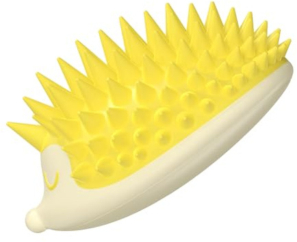Kopfhaut-Shampoo-Bürste Weiche Silikonborsten Tiefenreinigungshaarmassierer | Igel-Kopfhautschrubber zur Schuppenentfernung Nass-Trocken flexible manuelle ergonomische