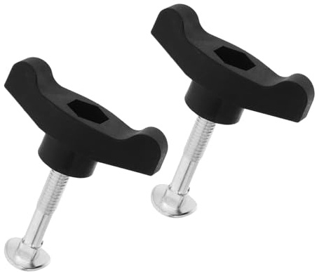 KONTONTY 2 Ensembles Écrou à Ailettes Pour Poignée De Tondeuse à Gazon Boulon Compatible Avec Modèles