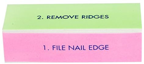 Blocco file per unghie - Strumento buffer luccicante, lucidatrice a 4 vie | Design di finitura liscia, superficie di schiuma morbida con lati codificati a colori per lucidatura naturale Loccioli levig