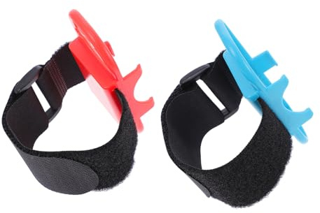 Veemoon 2 pièces Bracelet Élastique Réglable Compatible avec Switch Sangle de Poignet pour Manette Accessoire Pratique pour Gamers