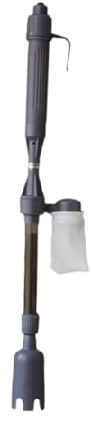BESPORTBLE Aspiradora Acuario Eléctrica Ajustable para Limpieza y Cambio Agua Filtro Sifón sin Batería Compatible con Peceras Grandes y Pequeñas Fácil Instalación y Uso