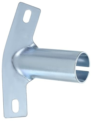 Ciieeo Adaptador de Mango para Escoba de Metal Soporte Integrado, Conector para Cepillo de Alambre, Accesorio para Limpieza de Pisos y Cubiertas en Espacios Exteriores E Interiores