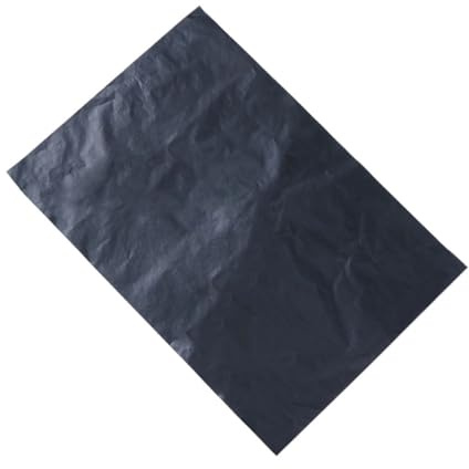 NULYLU 150 Stück Schwarzes Graphit Kohlepapier Transferpapier aus Papier zum Abpausen und Übertragen von Bildern Leinwand und Glas für Büro und Holzbrand