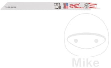 Lame scie sabre I.Edge 230 mm MILWAUKEE - 5 pièces - 48004188