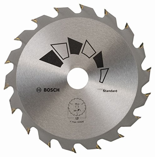Bosch 1x Lama per Sega Circolare Standard (per Legno, Ø 140 x 2.2/1.5 x 20/12.75/10 mm, 18 Denti, ATB, con 2x Anello di Riduzione 12.75/10 mm, Accessori Seghe Circolari)