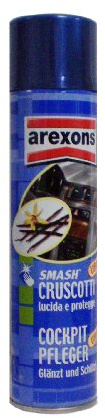 AREXONS SMASH LUCIDA E PROTEGGE CRUSCOTTI, PELLI, PLASTICA, GOMMA 400 ml.