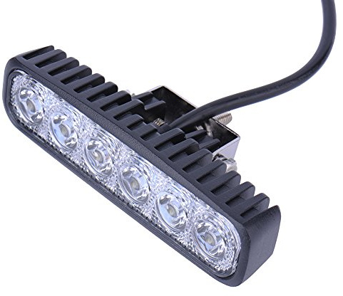 Greenmigo 18W Led Scheinwerfer Offroad Lampe Flood Arbeitsscheinwerfer LED Arbeitslicht 12V 24V Zusatzscheinwerfer Rückfahrscheinwerfer für Traktor Bagger SUV Wasserdicht IP67