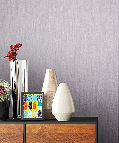 NEWROOM Papel pintado barroco gris vellóntapete Uni Uni hermoso diseño moderno 3d mirada , incluyendo papel tapiz guía