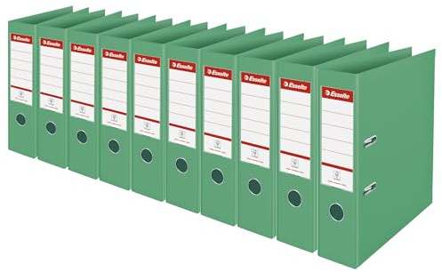 Esselte färg is spak bågfiler A4 polypropen 75 mm förpackning med 10
