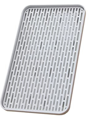 HONMEET Plastic Bottle Drying Rack Drain Tray Double-Layer Detachable S
