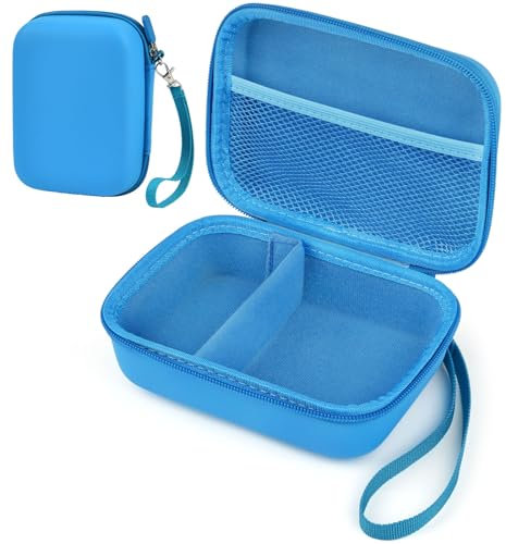 Ainiv Étui pour Appareil Photo Instantané, Étui de Voyage Compatible avec OPERHOO/HiMont/Gofunly/YORKOO/CAMCLID/Bitzee, pour Transporter de la Appareils Photo instantanés et Caméra Accessories-Bleu