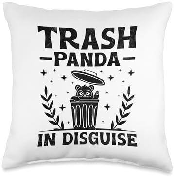 Garbage Man Garbage Truck Trash Collector Waste Management Throw Pillow