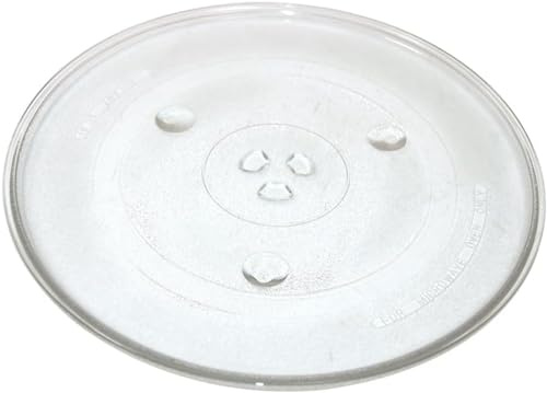 EASYSPARES UK 315mm 12.5 Inch Turntable Glass Plate Dish for Kenwood Microwaves,K25MSS11 K25MMS14
