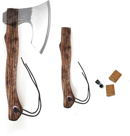 LD HuYY Choix de l'artisan : poignée de hache de rechange | 89,9 cm | Poignées en bois pour remplacement de hache, pioche et hachette | À l'exception de la hache en métal