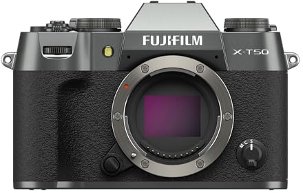 FUJIFILM Corpo fotocamera mirrorless X-T50, antracite argento