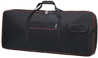 Dickly Keyboardtasche mit 76 Tasten, Piano-Gigbag, dicke Schutzhülle, wasserdichte Schutzaufbewahrungstasche, E-Piano-Koffer für unterwegs