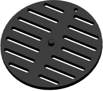 Kaminrost/Ascherost Rund Ø 200 x 10 mm passend für Drooff ** Kaminöfen inkl. Modellübersicht - Ascherost Kamin aus massivem Stahl - Feuerrost feuerfest & hitzebeständig