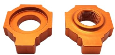 Tenditore tenditore tenditore regolatore catena blocco asse posteriore moto compatibile con parti di motociclette automobilistiche 2002-2015 EXC EXCF SX SXF