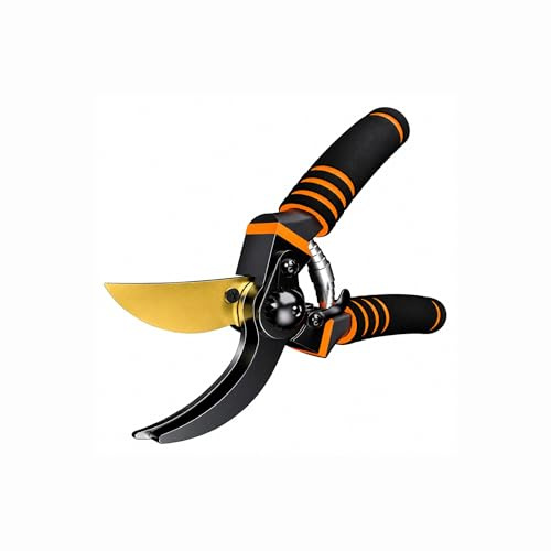 Garden Secateurs, Gardening Pruning Shears,Scissors, Bypass Secateurs, Pruners for Branches, Hedges and Flowers Lopper Plant Pruning Trimming Knife Sharpener (Pruner Shears)