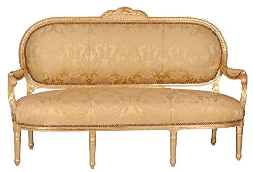 Opulentes Salon Sofa im Rokoko Stil Madame Pompadour 163cm CAT362a06 Palazzo Exclusiv