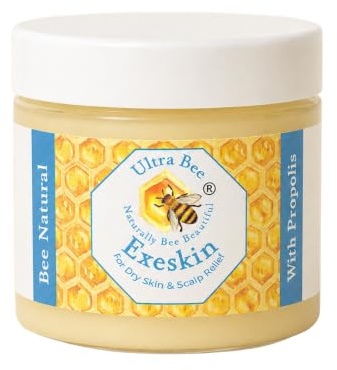 100% Natural Exeskin Balm 200ml - Dry Sensitive Skin and Dry Itchy Scalp - Also Suitable for People Prone to Eczema Psoriasis, Dermatitis, Rosacea