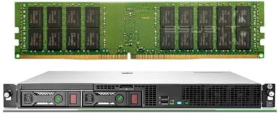 ESUS IT Memoria RAM Upgrade 128GB para Hpe Servers & Workstations DDR4 2400MHz ECC Load Reduced 815102-B21