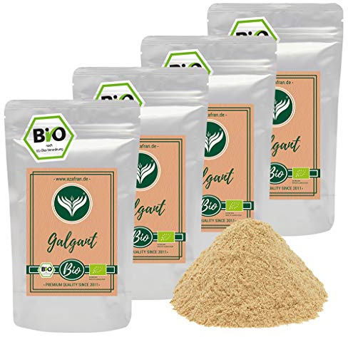 Azafran BIO Galgant Wurzel gemahlen (Pulver), Galgantpulver 1kg