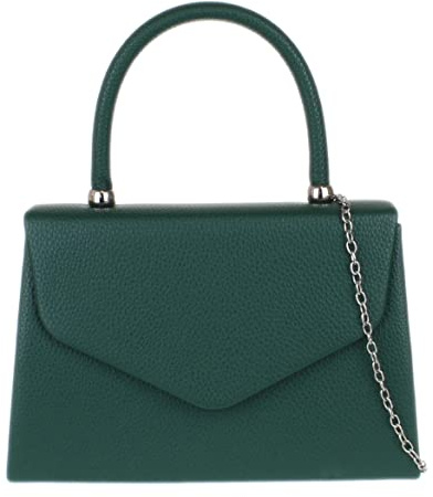 Girly Handbags Womens Plain Handle Clutch Bag