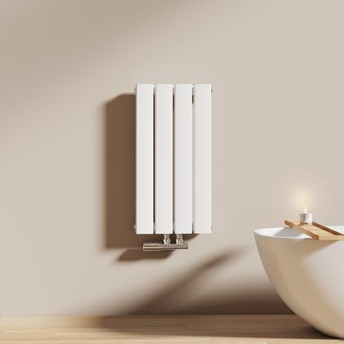 EMKE Radiateur à Eau Chaude 60x30 cm,Blanc,Seule