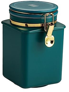 BESTonZON Bocal De Stockage Grains Café Scellé Conteneur Grains Café Bocal Stockage Multifonctionnel