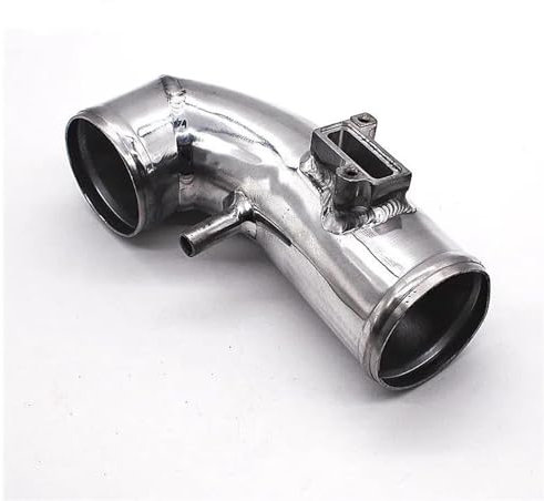 Ansaugrohr 1 Stücke Auto Geändert Ansaugrohr Für JAZZ 09-11 Racing Stil Ansaugrohr Aluminium Rohrbogen Ansaugstutzen