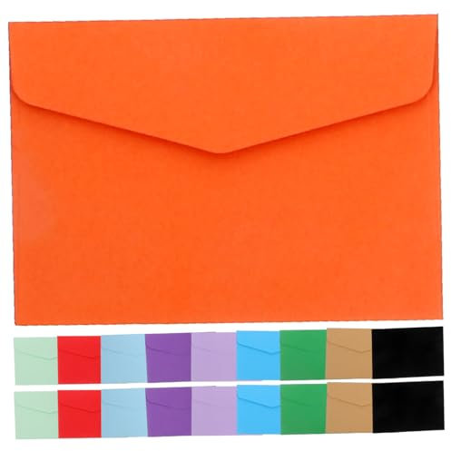 COHEALI 60st Farbige Kleine Umschläge Briefumschlag Aus Briefpapier Dekorative Umschläge Danke Karten Umschläge Kleiner Business-umschlag Umschläge Im Einfachen Stil Schlüsselumschläge