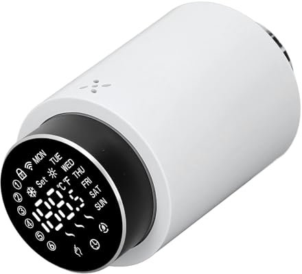 Thermostatisches Heizkörperventil, Programmierbares APP-Steuerungstemperaturregelventil, Thermostatventil Zur Wärmeableitung der Warmwasserbereitung und Geothermisches Regelventil