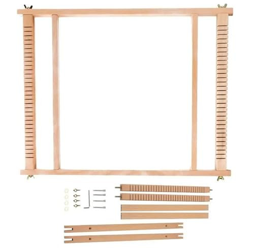AYWTIUN Webrahmen Multi-Craft Looming Handgestrickte Maschine mit Ständer Kreative DIY Mini Taschen Seil Handwerk Weben Kunst Hause Nähen