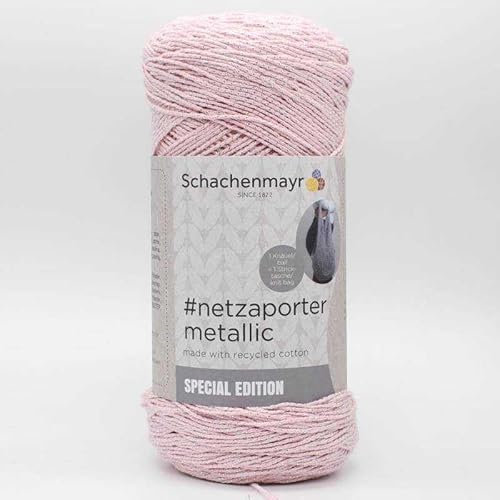CORDINO SWAN METALLIC COTONE RICICLATO (ROSA)