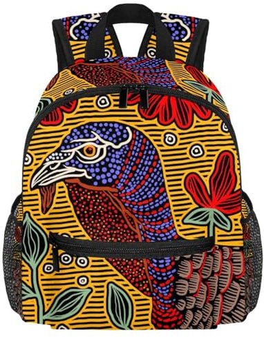 Niedlicher Kleinkind-Rucksack – moderne Kindertasche für Vorschule, Schule, Mädchen und kleine Kinder, Mehrfarbig 7, 25.4x10x30 CM/10x4x12 in