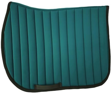 rockible Saddle Pad for Horse Horse Riding Cushion Portable Comfortable Versatile Sweat Mat Dressage Pad for Outdoor Sports Training, Green