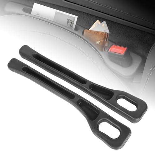2 Stück Autositz Lückenfüller, Universal Autositz-Spaltfüller | Autositz Organizer, Aufbewahrungsbox für Autositzlücken, Car Seat Gap Filler für PKW, SUV, lkw zubehör innenraum