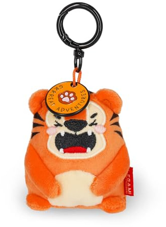 Legami - Porte-clés Super Soft! Porte-clés en Peluche | Pendentif avec Message gravé et Mousqueton en Zinc