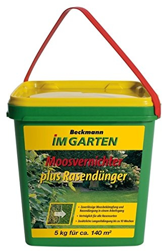 Rasendünger mit Moosvernichter 5 kg für ca. 140 m²