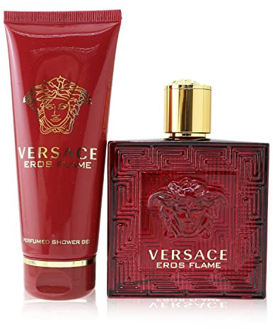 Eros Flame Set (homme/man Eau de Parfum,100ml+Shower gel,100ml)