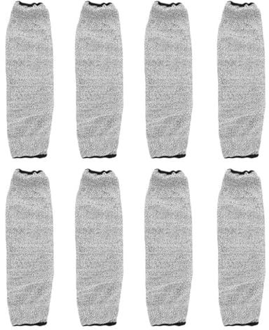 HEALBYBLE 4 Paar schnitt- und feuerfeste Armstulpen, Unterarmschutz for dünne Haut bei Prellungen,Langlebiger(L-40CM)