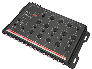 Stetsom STX 104 PRO - Crossover, 5 Way Channels, Digital Electronic Car Audio, Output Signal Processor, Car Audio Crossover High Precision, Audio Crossover, Crossover Adjustment, Audio Equalization