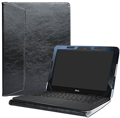 Alapmk Protectora Funda para 11.6 DELL Chromebook 11 5190/Chromebook 5190 3100 2-in-1 Education/Latitude 11 2-in-1 3190 3189 Education/Inspiron Chromebook 11 2-in-1 318,Negro
