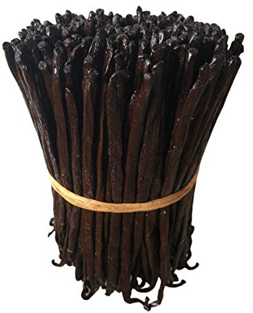 25 Organic Madagascar Vanilla Beans Grade A/B. Certified USDA Organic. Bulk for Extract and Everything Vanilla| 5-7 Fresh Whole NON-GMO Bourbon Pods by FITNCLEAN VANILLA.