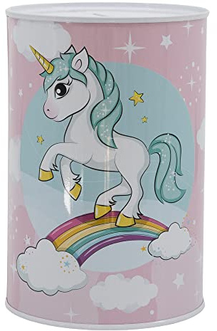 Hucha Infantil Metalica |Unicorn