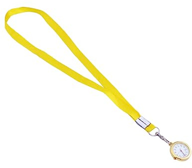 Mikikit Uhr Mit Silikonhülle Krankenpflegeuhr Abzeichenuhr Krankenschwesteruhr Uhr Zum Aufhängen Taschenuhr Krankenschwester-Tischuhr Brustuhr Krankenschwester-Digitaluhr Miniuhr